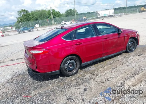 2014 Ford Fusion S из США, поврежденный, VIN 1FA6P0G75E5394815